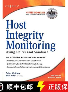 【3-4周达】Host Integrity Monitoring Using Osiris and Samhain [9781597490184]