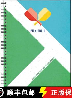 【3-4周达】Pickleball 12-Month 2026 Weekly/Monthly Planner Calendar [9781524898717]