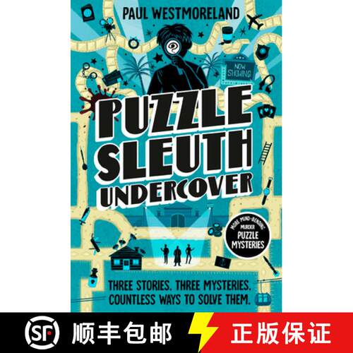 【3-4周达】Puzzle Sleuth Undercover: More Mind-Bending Murder Puzzle Mysteries [An Interactive Book] [9780593837979]