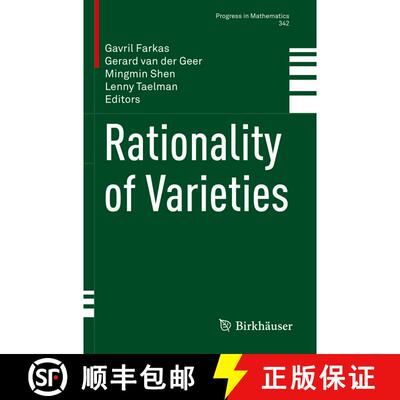【3-4周达】精装 Rationality of Varieties [9783030754204]