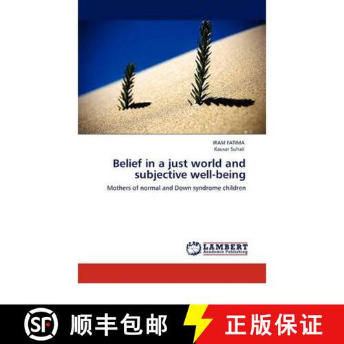 预订 Belief in a just world and subjective well-being [9783844332674]