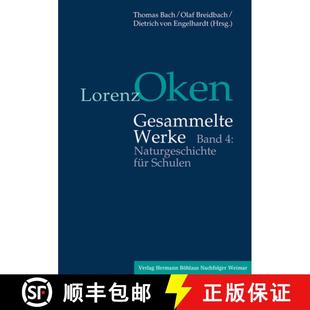 Band Gesammelte Schulen Lorenz Für 4周达 9783740012250 Oken Naturgeschichte Werke