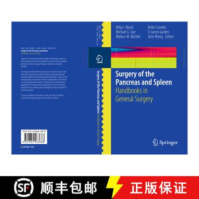 【3-4周达】Surgery of the Pancreas and Spleen: Handbooks in General Surgery [9781849963688]