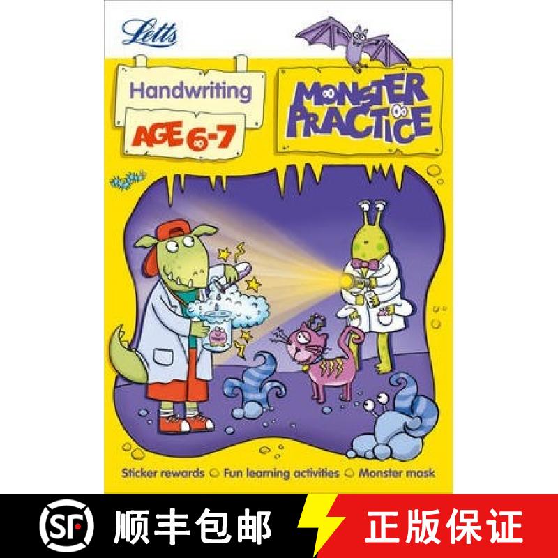 Handwriting Age 6-7: Age 6-7 (Letts Monster Practice) [9781844197484]