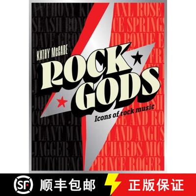 【3-4周达】Rock Gods : The greatest showmen and most influential songwriters of the rock era [9781922662347]