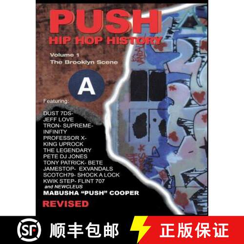 【3-4周达】Push Hip Hop History: The Brooklyn Scene [9780967696201]