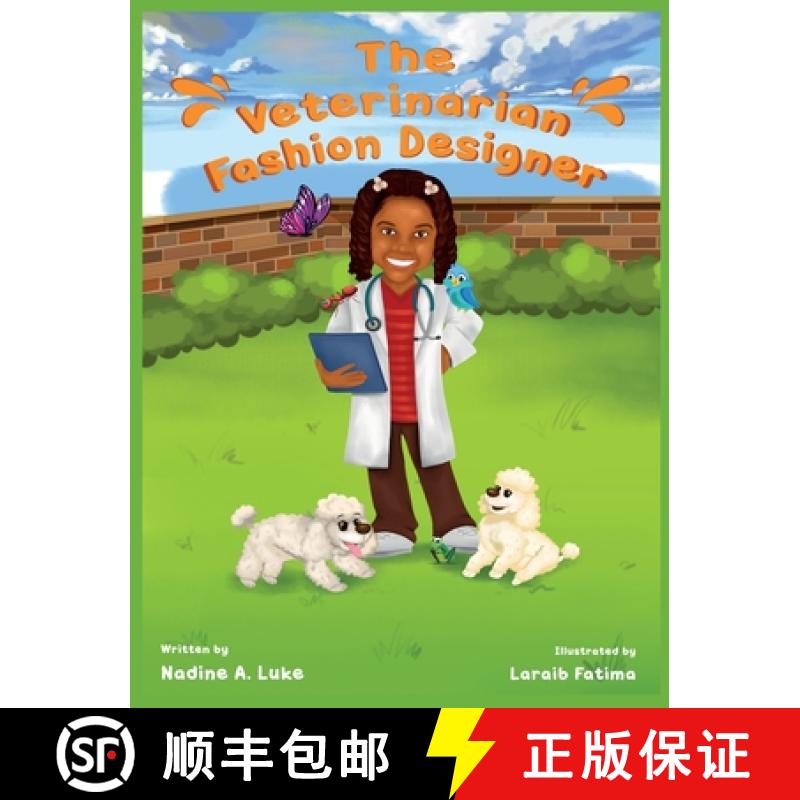 【3-4周达】精装 The Veterinarian Fashion Designer [9781735063515] - 实物图