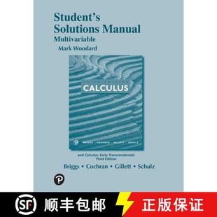 【3-4周达】Calculus: Early Transcendentals, 3e (C)2019 Students Solution Manual: Multivariable Variable [9780134766829]