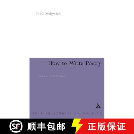 预订 How to Write Poetry: And Get It Published [9780826479136]