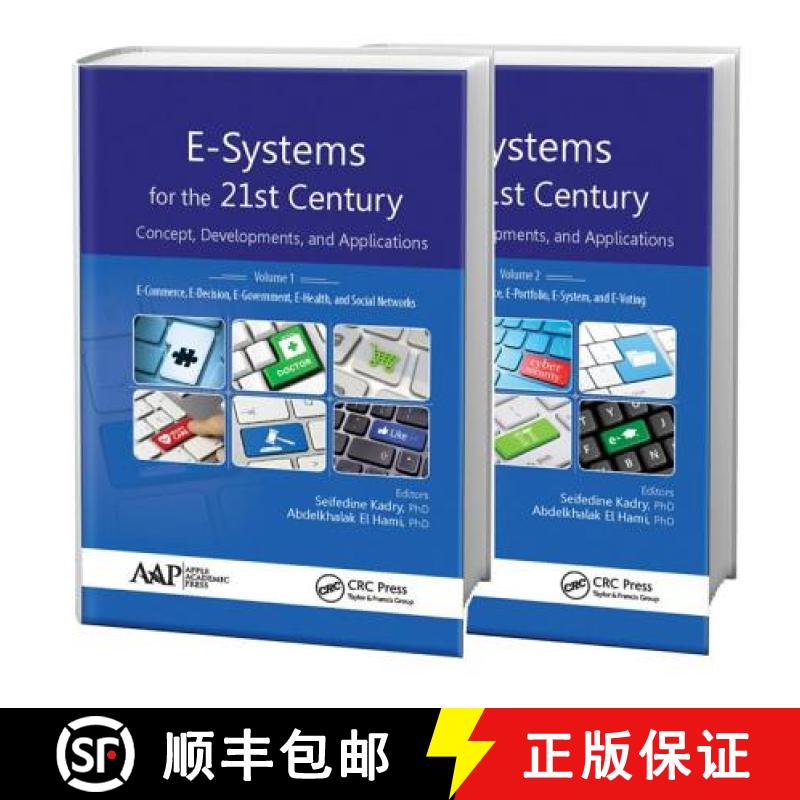 【3-4周达】E-Systems for the 21st Century: Concept, Developments, and Applications - Two Volume Set [9781771882552]