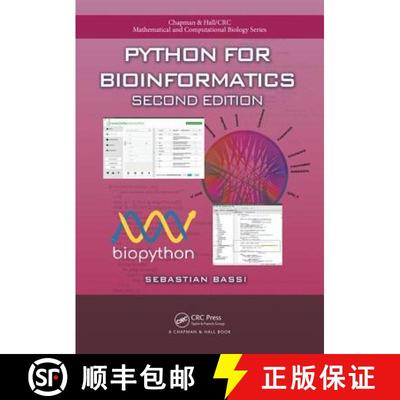 【3-4周达】PYTHON FOR BIOINFORMATICS 2E [9781138035263]