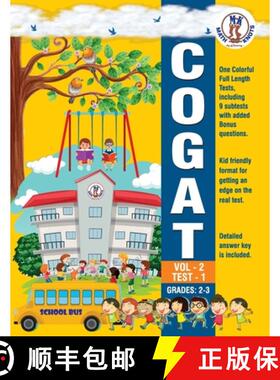 预订 CogAT Form 7 Vol 2 - TEST - 1 [9798889031109]