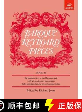 【3-4周达】Baroque Keyboard Pieces, Book II (moderately easy) [9781854724595]
