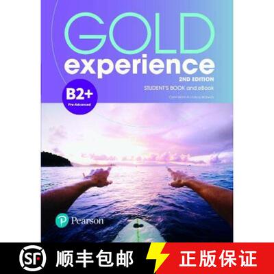 【3-4周达】Gold Experience 2ed B2+ Student's Book & Interactive eBook with Digital Resources & App [9781292392868]