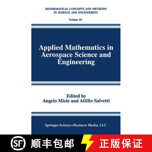 【3-4周达】精装 Applied Mathematics in Aerospace Science and Engineering [9780306447549]