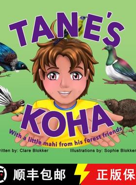 【3-4周达】Tane's Koha: with a little mahi from his forest friends [9780473715663]