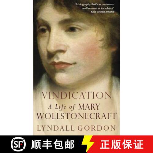 【3-4周达】Vindication: A Life Of Mary Wollstonecraft [9781844081417]