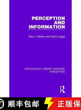 【3-4周达】PERCEPTION & INFORMATION (PLE, PERC [9781138691643]