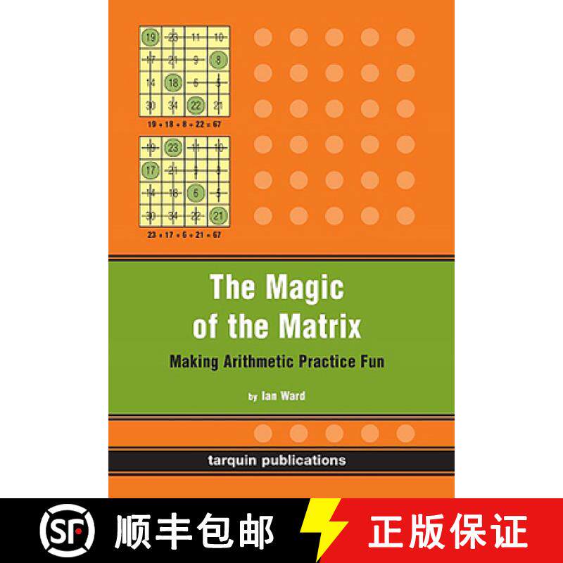 【3-4周达】The Magic of the Matrix: Practise Arithmetic While Having Fun! [9781899618774] - 实物图