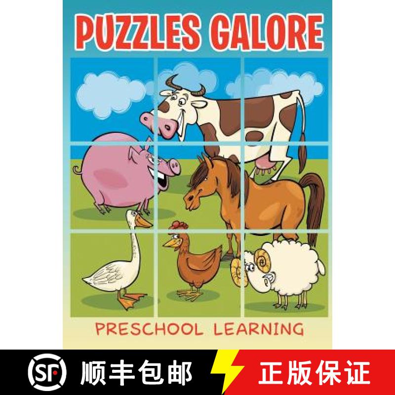 【3-4周达】Puzzles Galore: Preschool Learning [9781682603796]
