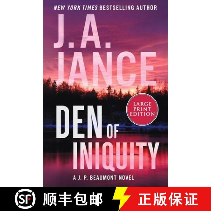 【3-4周达】Den of Iniquity: A J. P. Beaumont Novel [9780063386402]