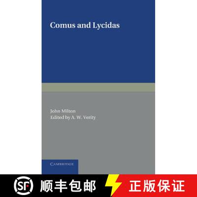 【3-4周达】Comus and Lycidas [9781107620018]