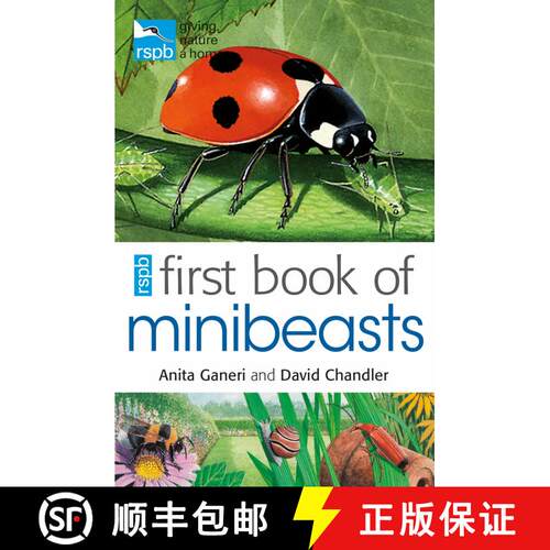 【3-4周达】RSPB First Book Of Minibeasts [9781408137154]
