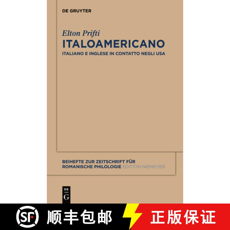 【3-4周达】Italoamericano: Italiano E Inglese in Contatto Negli Usa. Analisi Diacronica Variazionale ... [9783110482096]