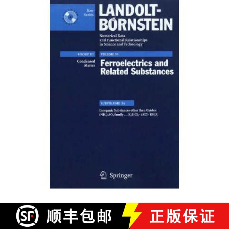 【3-4周达】(Nh4)2so4 Family ... K3bicl6 - 2kcl - Kh3f4 [9783540429555]