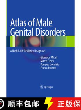 【3-4周达】Atlas of Male Genital Disorders : A Useful Aid for Clinical Diagnosis (Softcover reprint o... [9788847039292]