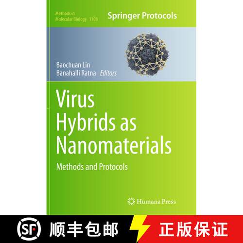 【3-4周达】Virus Hybrids as Nanomaterials : Methods and Protocols (Softcover reprint of the original ... [9781493963249]