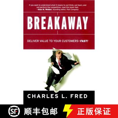 【3-4周达】精装 Breakaway: Deliver Value to Your Customers––Fast! [9780787961640]