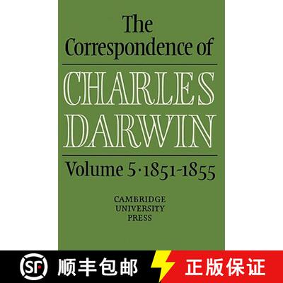 【3-4周达】Correspondence of Charles Darwin: Volume 5, 1851–1855: - 1851-1855 [9780521255912]