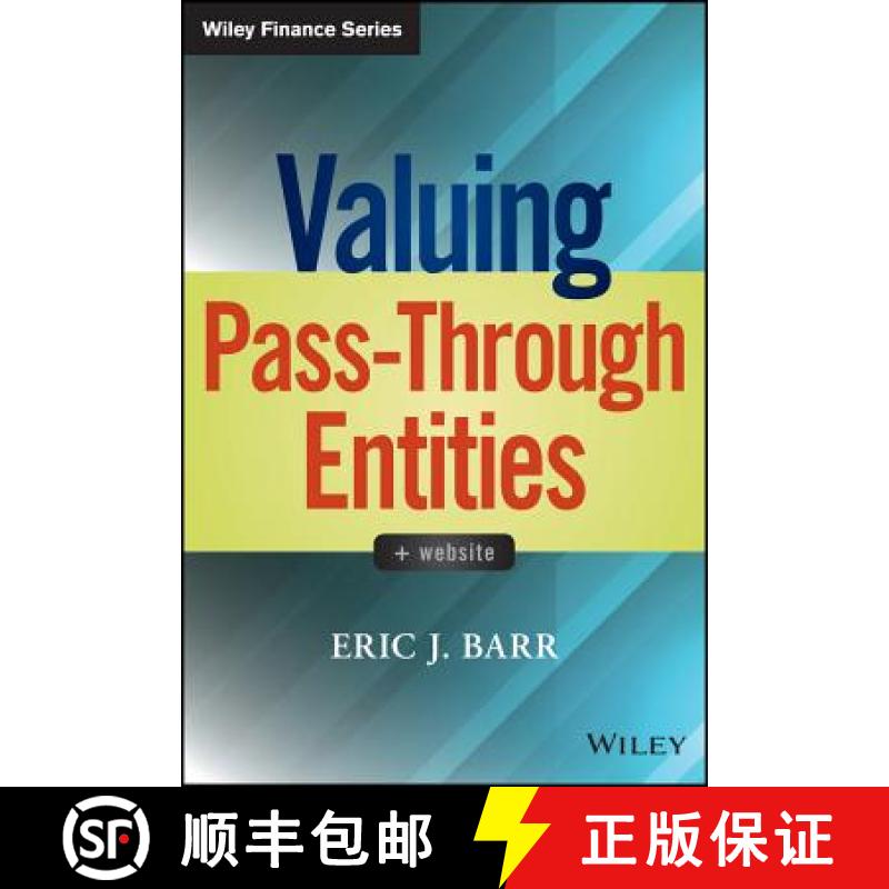 【3-4周达】Valuing Pass-Through Entities + Website [Wiley会计] [9781118848661]