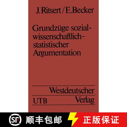 【3-4周达】Grundzüge sozialwissenschaftlich-statistischer Argumentation : Eine Einführung in statis... [9783663017189]