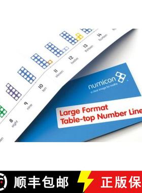 【3-4周达】Numicon: Large Format Table Top Number Line [9780198487180]