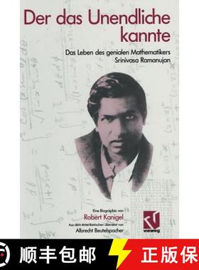 【3-4周达】Der Das Unendliche Kannte: Das Leben Des Genialen Mathematikers Srinivasa Ramanujan [9783528065096]