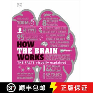 预订 How the Brain Works : The Facts Visually Explained [9780241403372]