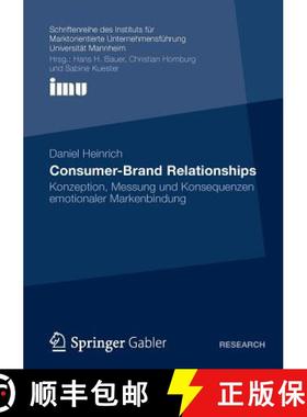 【3-4周达】Consumer-Brand Relationships : Konzeption, Messung und Konsequenzen emotionaler Markenbindung [9783834938978]