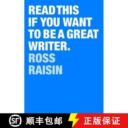【3-4周达】Read This If You Want to Be a Great Writer [9781786271976]