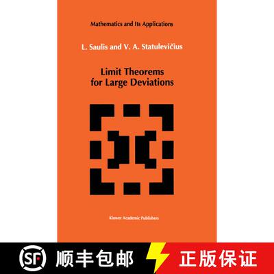 【3-4周达】精装 Limit Theorems for Large Deviations [9780792314752]