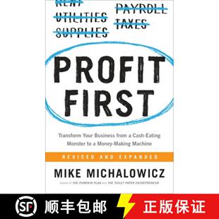 【3-4周达】Profit First: Transform Your Business from a Cash-Eating Monster to a Money-Making Machine [9780735214149]