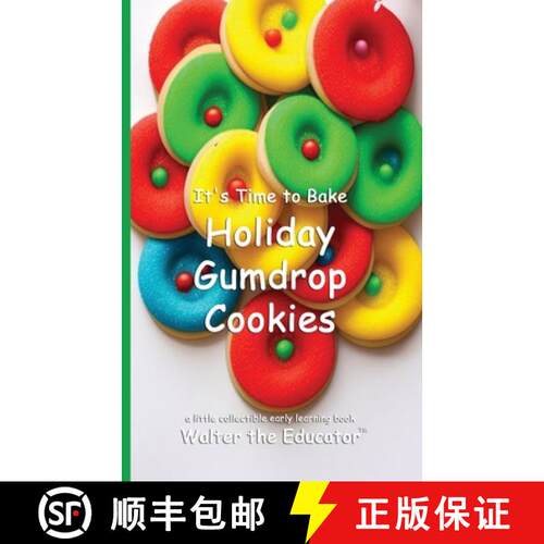 【3-4周达】It's Time to Bake Holiday Gumdrop Cookies [9798348484712]