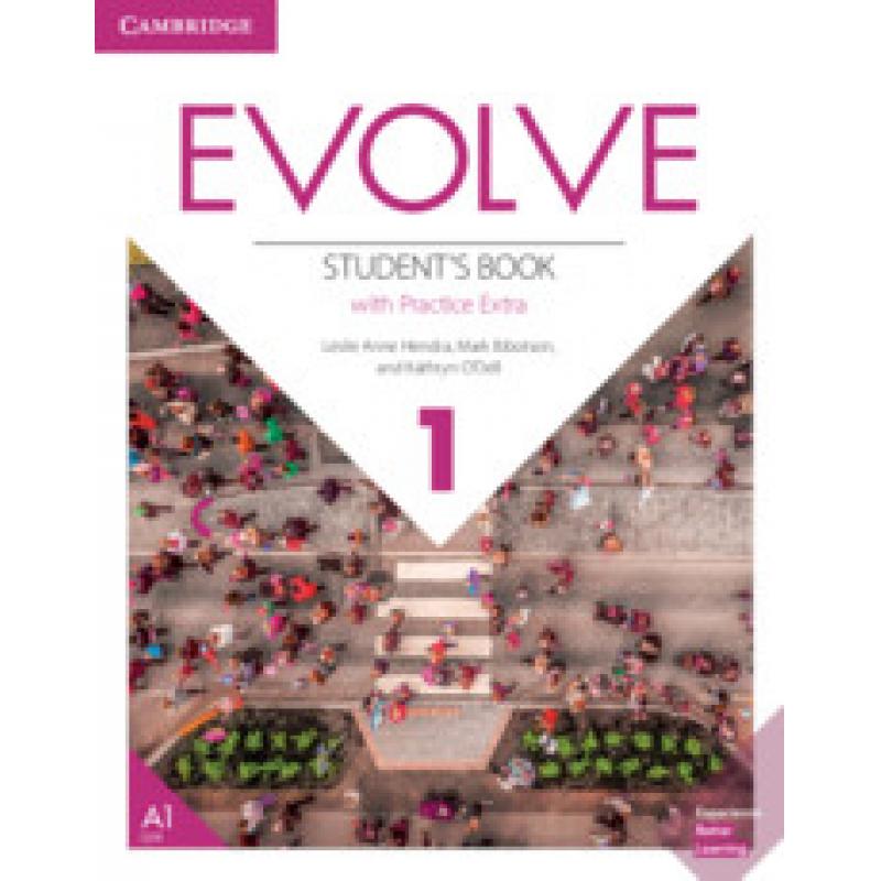 Evolve Level 1 Student's Book with Practice Extra [9781108405225] 书籍/杂志/报纸 进口教材/考试类/工具书类原版书 原图主图