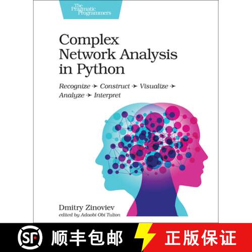 【3-4周达】Complex Network Analysis in Python : Recognize - Construct - Visualize - Analyze - Interpret [9781680502695]