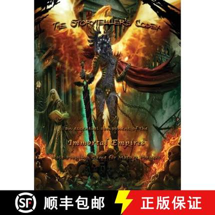 【3-4周达】The Storyteller's Codex: an essential component of the Immortal Empires Role-Playing Game ... [9798218414818]