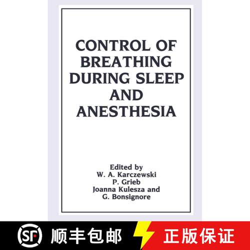 【3-4周达】精装 Control of Breathing During Sleep and Anesthesia [9780306429934]