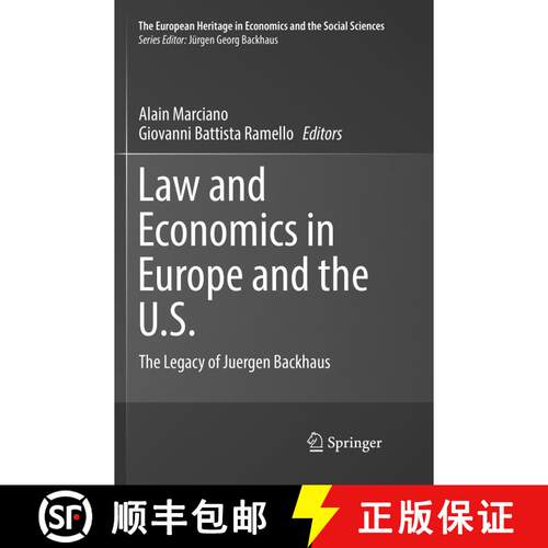 【3-4周达】Law and Economics in Europe and the U.S. : The Legacy of Juergen Backhaus (Softcover repri... [9783319837437]