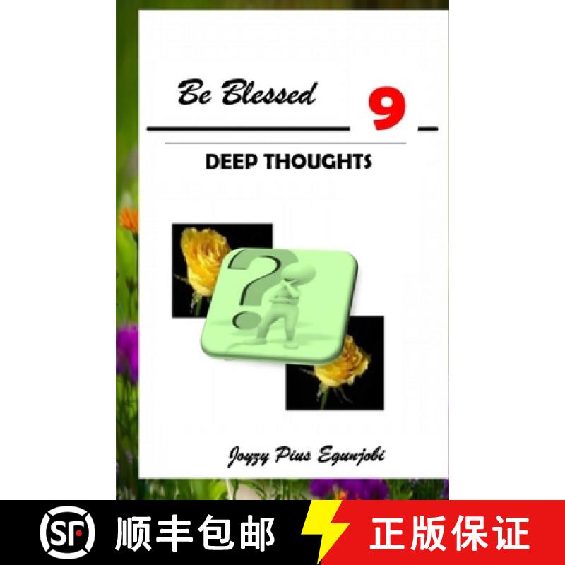【2-3周达】Be Blessed 9: Deep Thoughts [9781387527922]