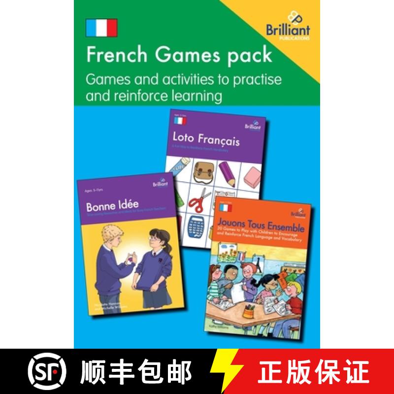 【3-4周达】French Games pack: Games and activities to practise and reinforce learning [9780857479464]